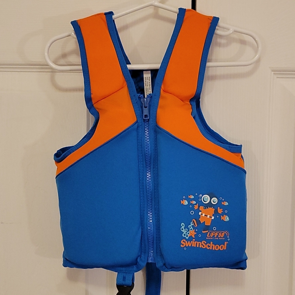 SwimSchool swim training vest adjustable strap